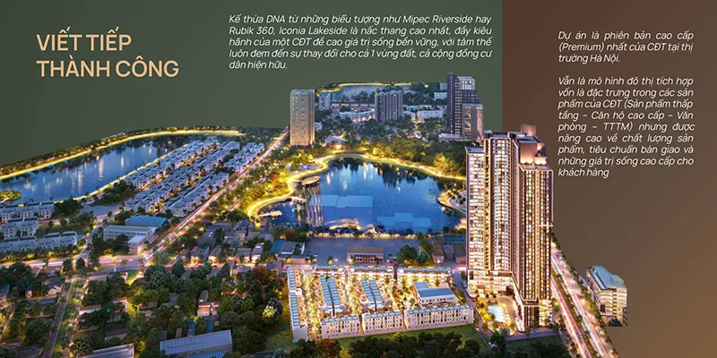 ICONIA LAKESIDE - Chung cư Mipec 54 Tố Hữu