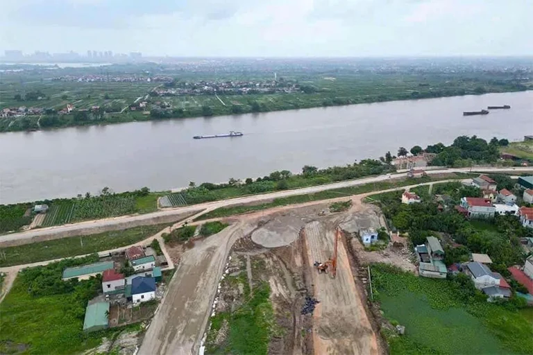 Toàn cảnh dự án cầu Ngọc Hồi và cập nhật tiến độ mới nhất